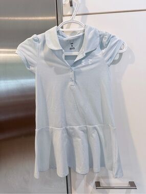 Under Armour Light Blue Girls Polo Dress